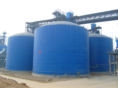 相山水泥钢板库改造