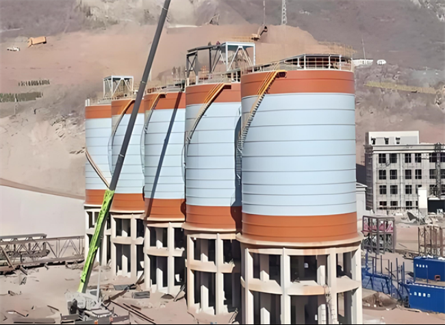 相山高架钢板仓