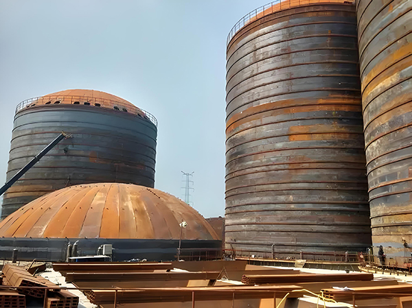 相山焦粉钢板仓